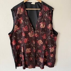 Vintage Floral Vest